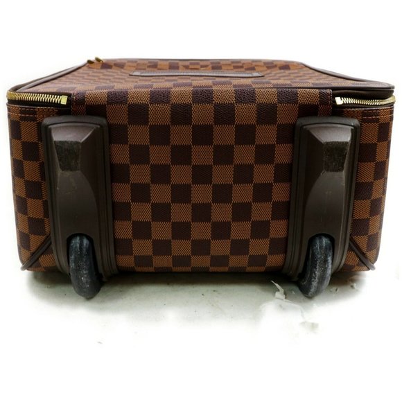 💯 Auth Louis Vuitton Pegase 45 Ebene Travel Bag - Picture 5 of 9